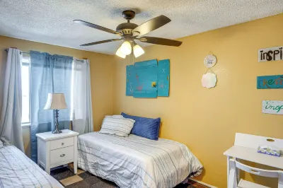 Patio & Mtn Views: Family Gem in California City Hotels near Aviation Museum Mojave