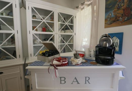 카스텔간돌포 숙소의 우아한 로비