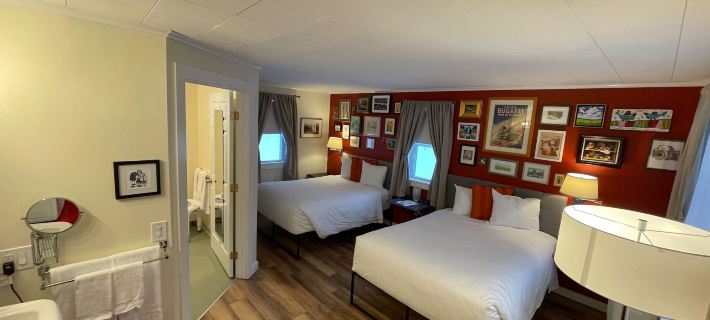 Sleep Woodstock Motel Hotéis em Windsor County