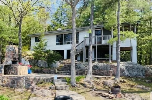 Cozy Island Cottage located on Lower Buckhorn Lake