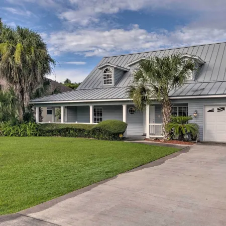 Waterfront Lake Placid Home w/ Dock & Fire Pit