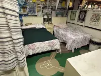 Charming baseball themed 2-story building with cable TV, wi-fi & stereo system.