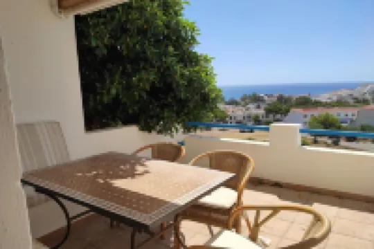 Sea views, tranquility. AA, wifi. Cabo de Gata Natural Park. 聖何塞酒店