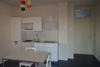 Myrtle studio apartment with sea view terrace, in the dunes 20m from free beach