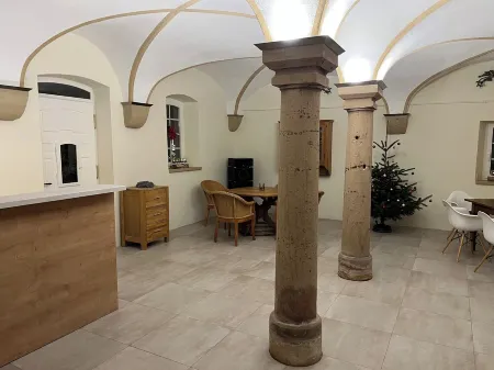 Studio apartment "Osterberg" in the old winery Отели в г. Гроскарлбах