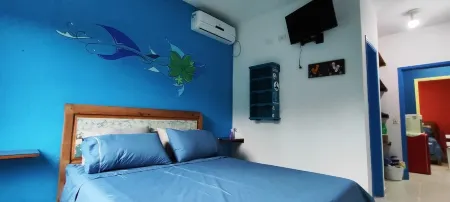 Comfortable rooms complete with minibar. Kitchen and swimming pool in the residence.