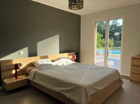 Villa Eden Récente, Grand Confort, Piscine, 8 Personnes, Lorgues Отели в г. Лорг