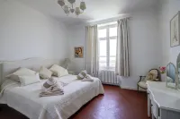 Five Bedrooms, Pool, separate Flat at Garden level. Accessible via Chair Lift.