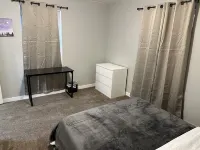 Madisons place, a newly remodeled duplex is 5 mins away from OSF and Carle hosp