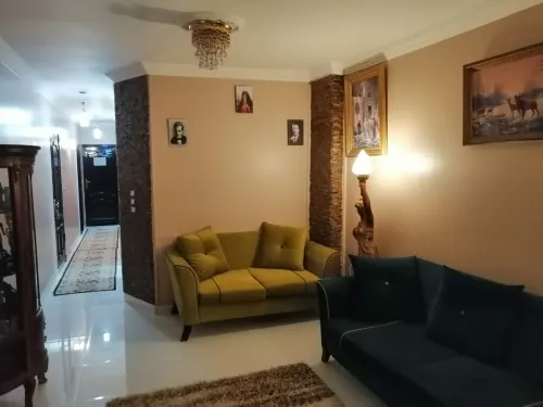 Our apartment front of the pyramids of giza