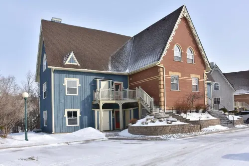 Charming chalet provides the perfect balance of comfort and convenience.