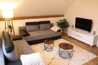 Charming half-timbered apartment with modern comfort, 110 sqm