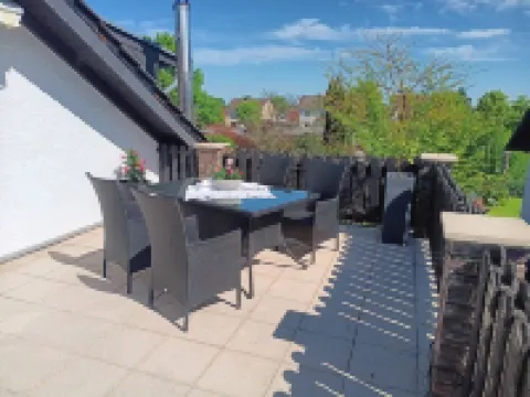 78 sqm fully equipped apartment with large terrace in a quiet location