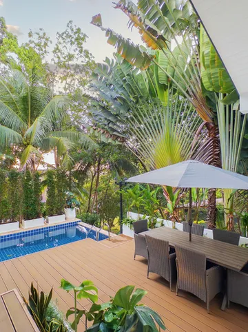 รูปภาพของพาราไดซ์วิลล่าที่เงียบสงบในเกาะพะงัน พร้อมสระว่ายน้ำส่วนตัว