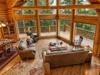 Secluded Mountain Lodge with Game Room