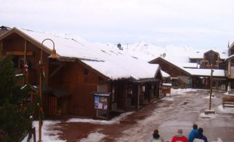 Studio in Vallandry, with Wonderful Mountain View and Balcony - 100 m from The Slopes