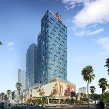 Moxy Downtown Los Angeles Отели рядом с достопримечательностью «Концертный зал Shrine Auditorium»