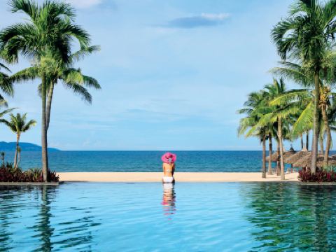 屋外プール フラマ リゾート ダナンの写真