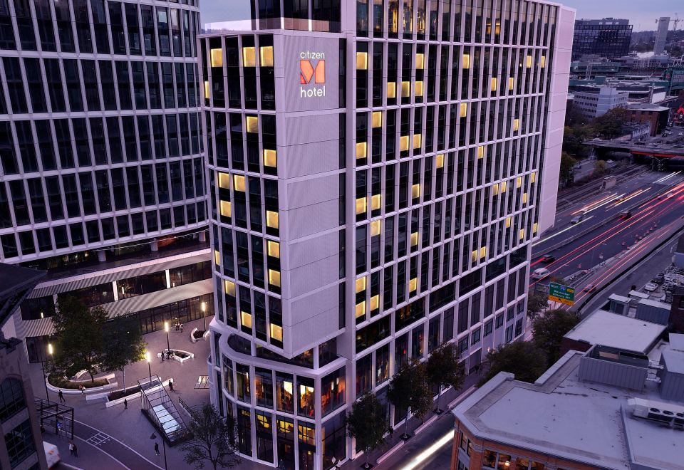 시티즌M 보스턴 백 베이 로비