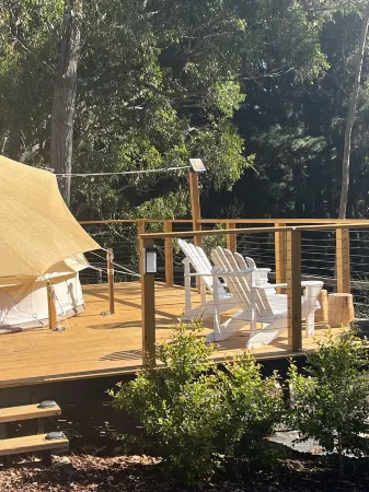 Glamping  in the stunning Adelaide Hills in the heart of wine country