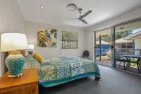 Exceptional modern three bedroom townhouse with water on both sides.