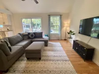 Peaceful private pool home dog friendly sleeps 8. large private lot fully fenced