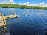 A Place to Heal on Ada Lake 3Bdrm Lake Home, Swim Raft, Optional Boat Rental