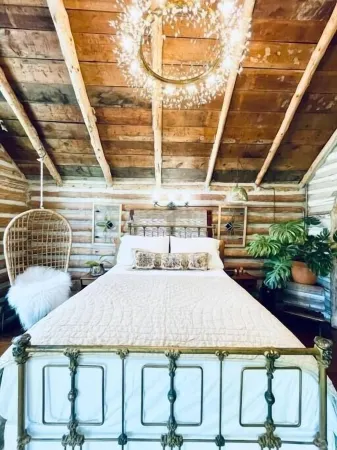 Downtown 1930’s Log Cabin