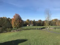 Charming Farmhouse-60 Acres w/ Trails Firepits Creek Close to Dolly and Canaan