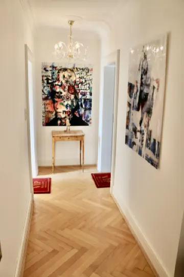 Villa at Steinhuder Meer -DZ-Azur-(40m2) with pantry-kitchen, garden, Wlan