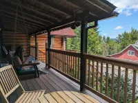 Authentic Log Home in Warren. Ski town. Mountain biking. Short walk to lake.