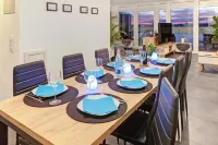 Das Penthouse - Jacuzzi - BBQ - Dachterrasse - Parkplatz - Panoramaausblick