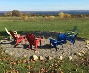 Panoramic Lake View Retreat with Firepit! Centrally Located on Wine Trail!