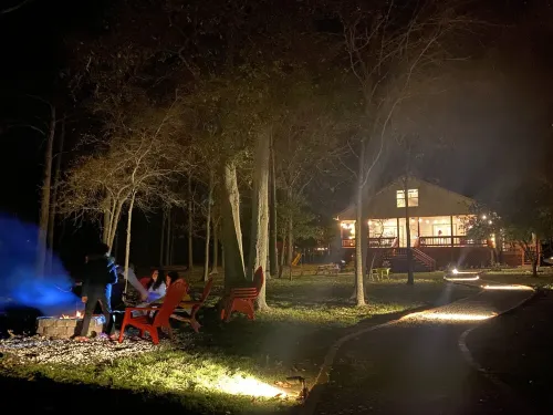 Riverfront home with hot tub, playground, kayaks, and amazing panoramic views!