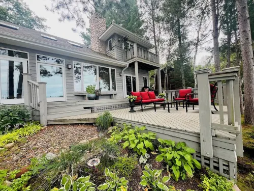 Crosslake House on Whitefish Chain w/3 King Beds, Dock, LilyPad, Sup
