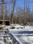 Secluded Cozy Cedar Wood Cabin in 20 acres of native woods, on the Paw Paw river