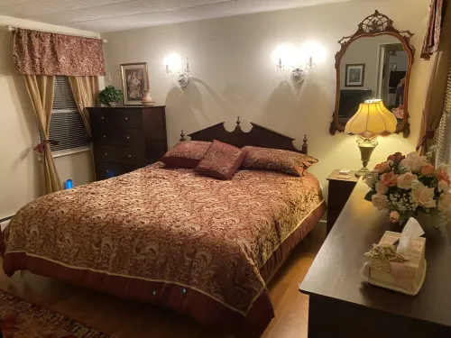 Guest House Catskill Mountains Private Backyard Fire Pit BBQ Grill Ski Golf Hike 格林維爾住宿飯店