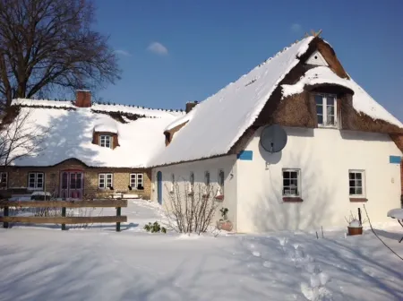 Pure idyll in a secluded location under the thatch at the edge of the forest Отели в г. Шнаруп-Тумби