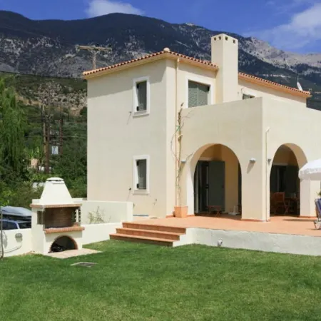 Villa Katerina Large Private Pool Walk to Beach Sea Views A C Wifi Car Not Required - 1021