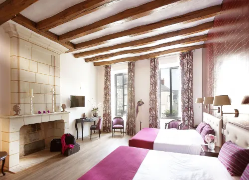 Hotel La Croix Blanche Fontevraud Hôtels à : Fontevraud-l'Abbaye