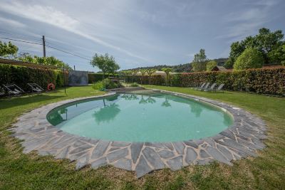 Outdoor Swimming Pool L'Arcada de Fares Photo