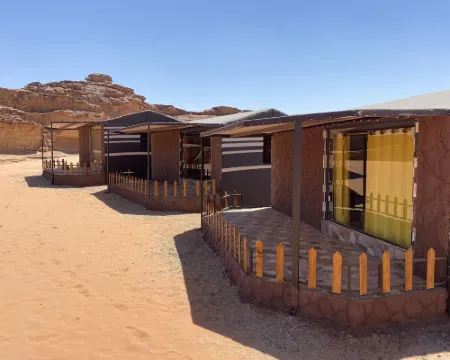 Glamping at Wadi Rum under the Sun Hotels in Wadi Rum