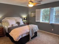 Expansive 4-Bedroom Luxury Getaway Featuring Pool and Hot Tub in North Houston.