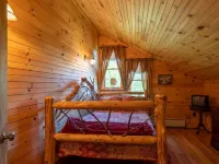 Cozy Adirondack Ski Cabin Hotels in Jay