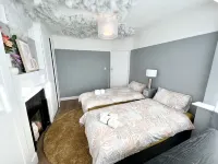 Modern home with parking + large garden