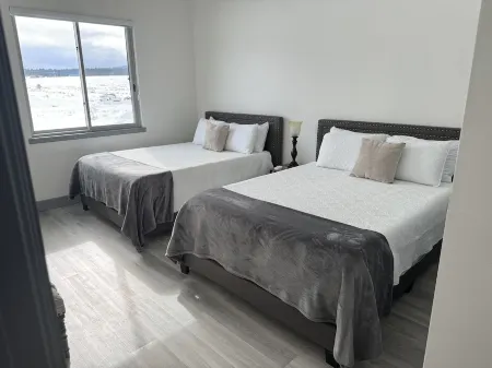 Come enjoy our"beautiful new modern guest house" with a view to the ski mountain