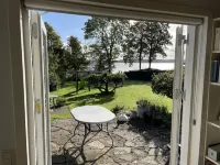 Wooden holiday home at 1100 m2 forest land for 2 persons Các khách sạn ở Krusa