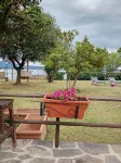 Independent villa with private beach on the lake