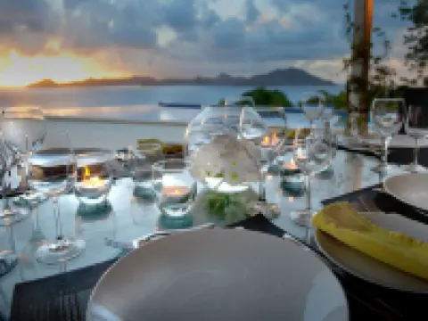 Secluded, exclusive, totally private luxury villa overlooking the prettiest bay. 紐卡斯爾酒店