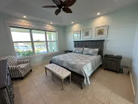 Newly Remodeled Home with Pool on the Harbor with a Beach view an a 22x40 dock. - Pools